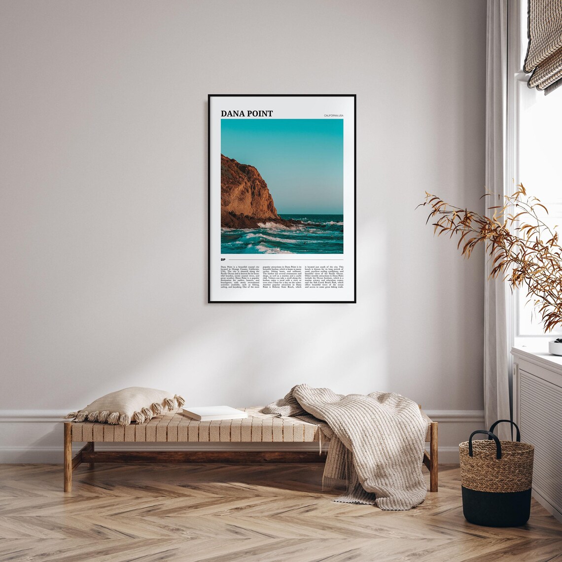 Dana Point Travel Poster, California USA Wall Art - Image 4