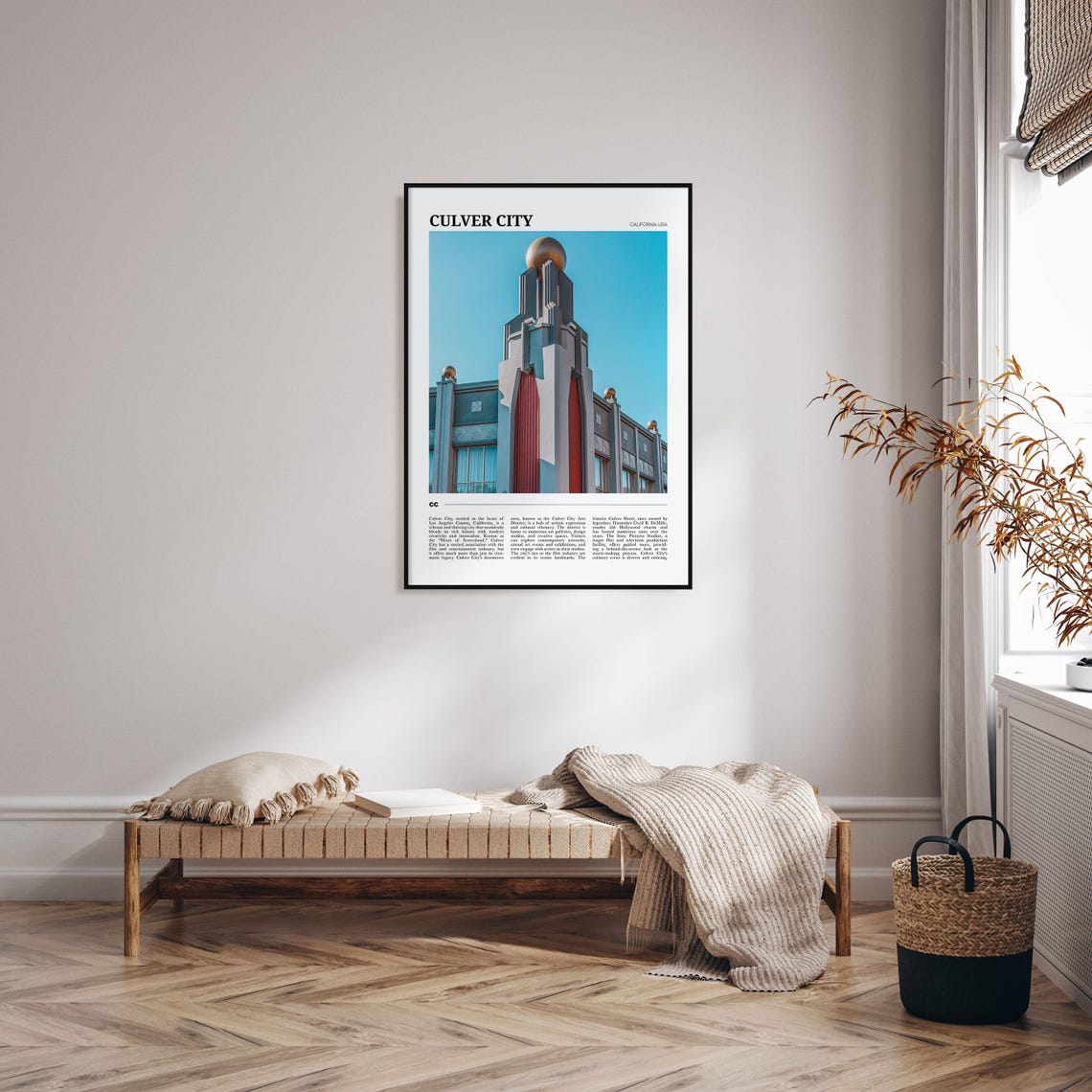 Culver City Travel Poster Culver City Wall Art Culver City Poster Print Culver City Photo Culver City Decor California Usa - Image 4