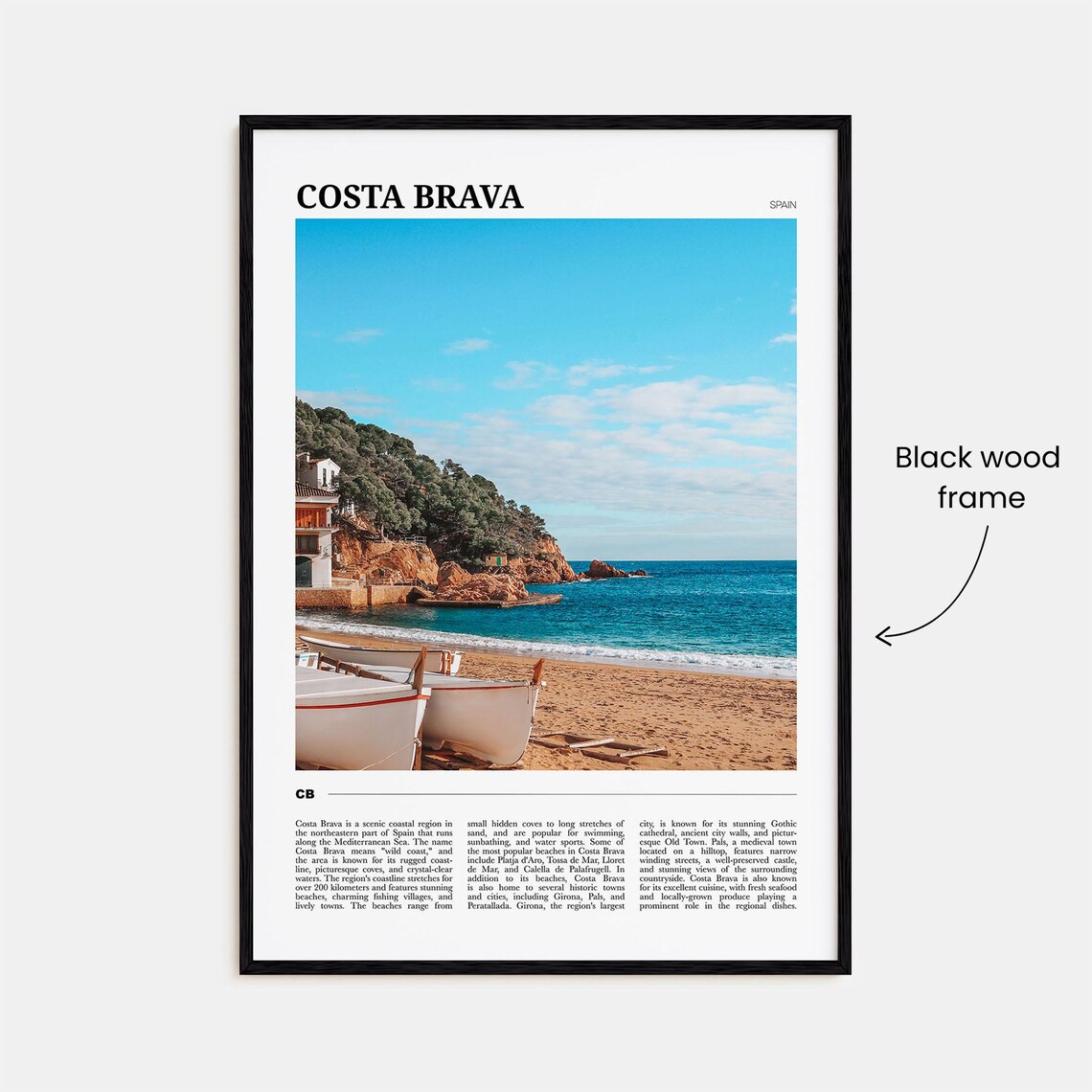 Costa Brava Travel Poster No. 2, Spain - Image 2