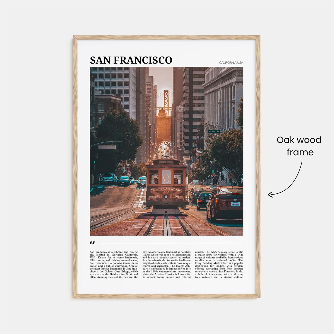San Francisco Photo Travel Poster - Image 3