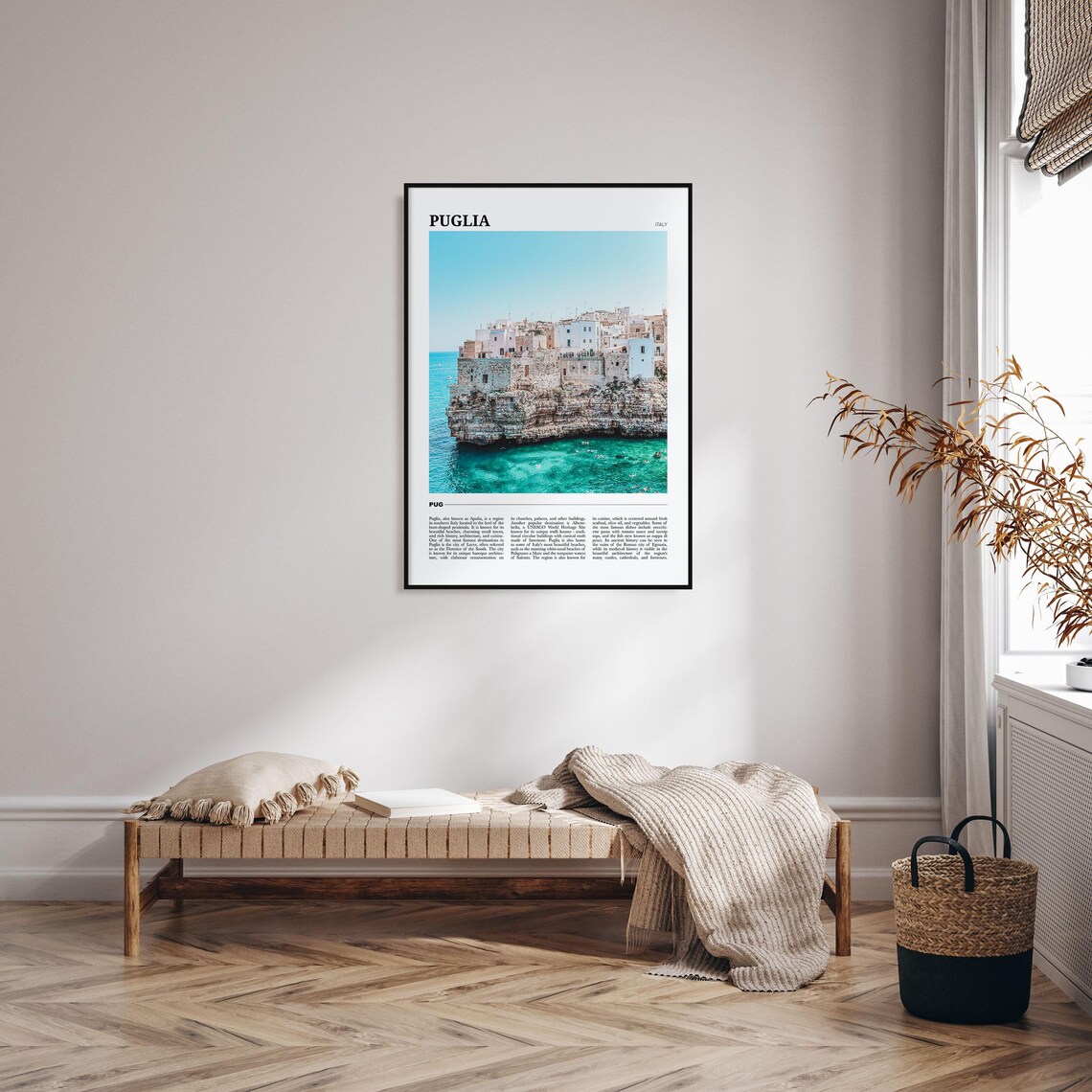 Puglia Travel Poster, Italy Wall Art Print - Image 4