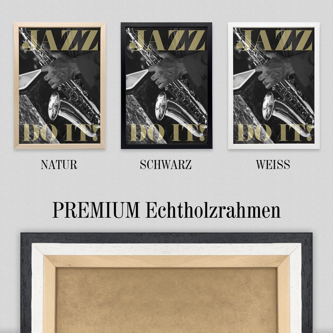 Jazz Do It For Music And Art Lovers, Modern Print - Image 2