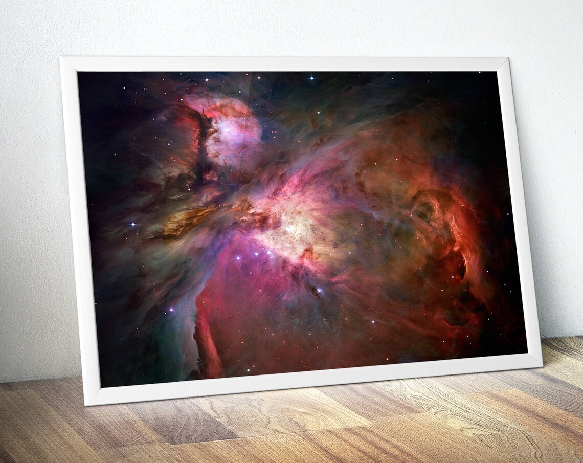 Hubble Telescope Nebula Explosion Space Art Print - Image 4