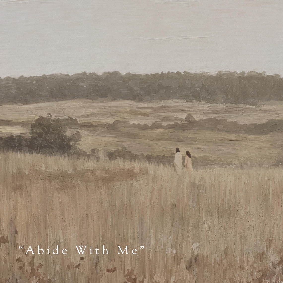 Abide With Me Jesus Walking Art Print, Faith Decor - Image 6