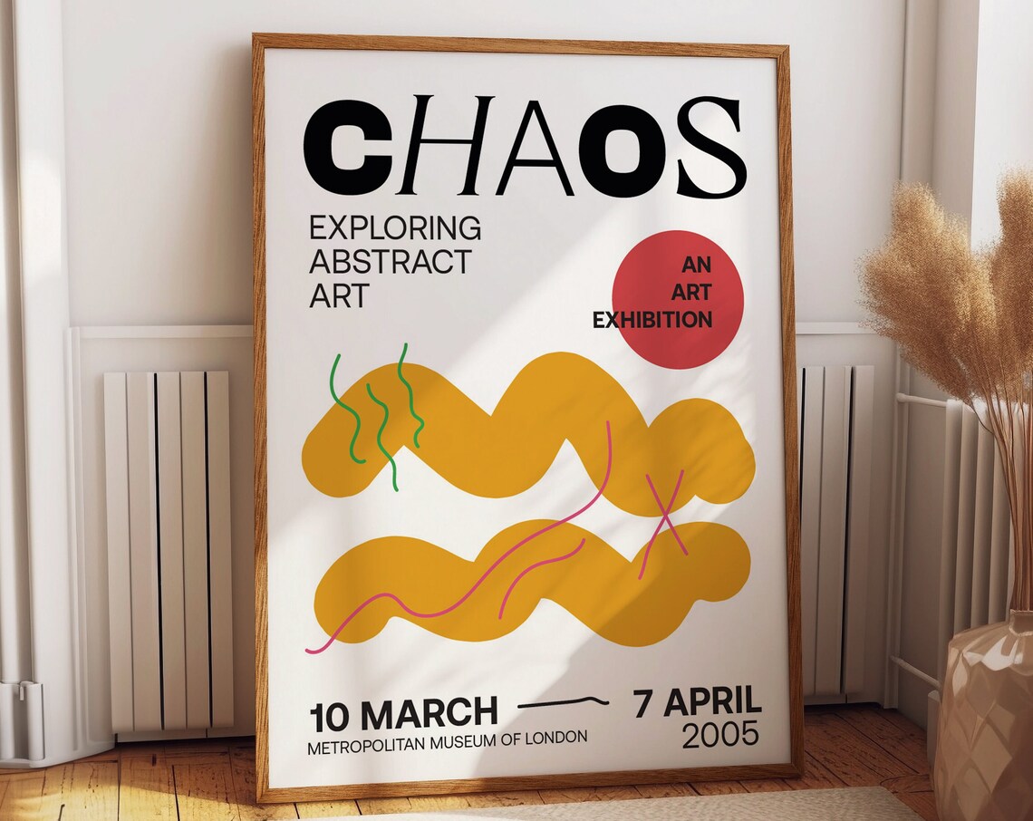 Abstract Art, 2005 London Exhibition Poster