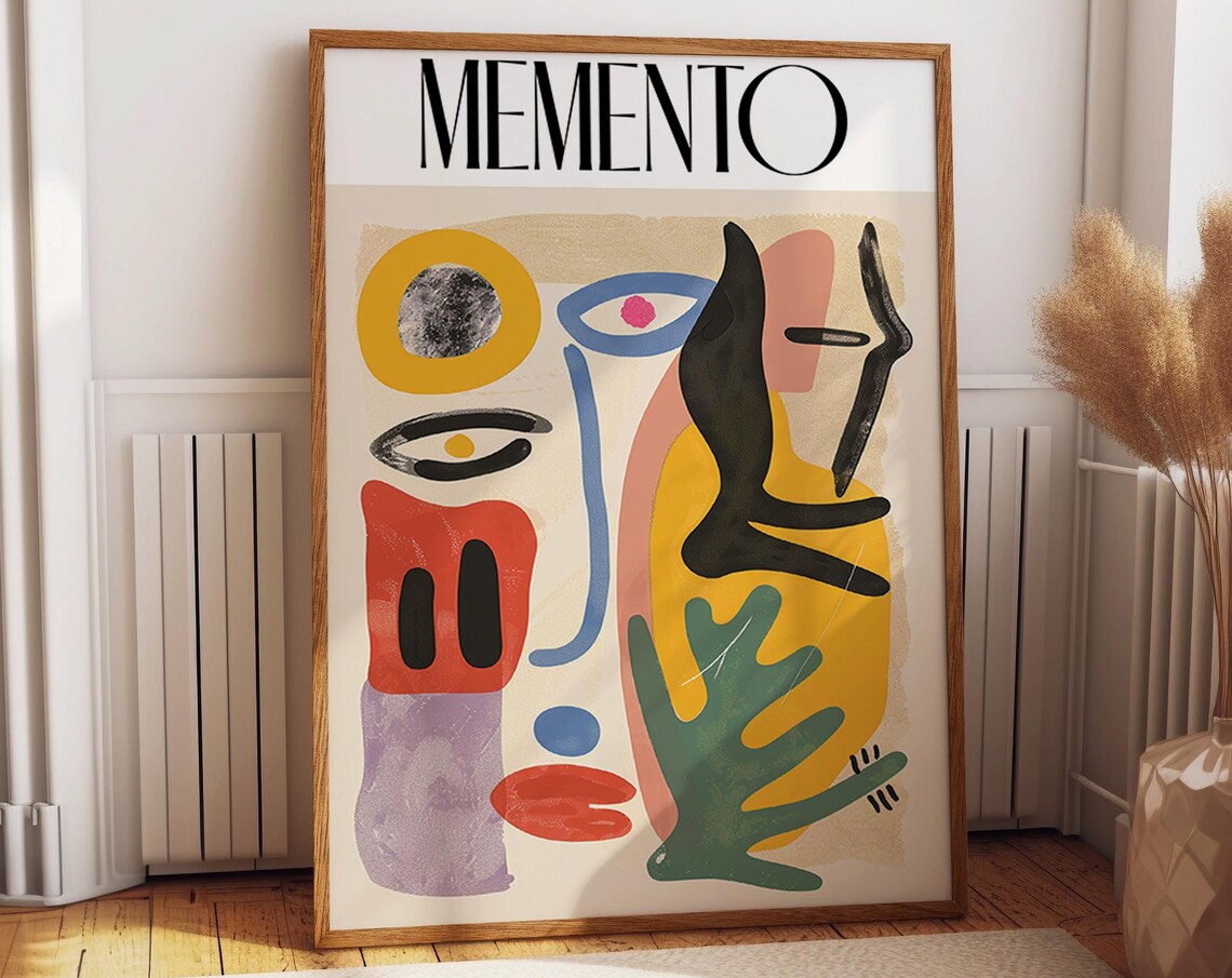 Henri Matisse-Inspired Modern Abstract Art Print