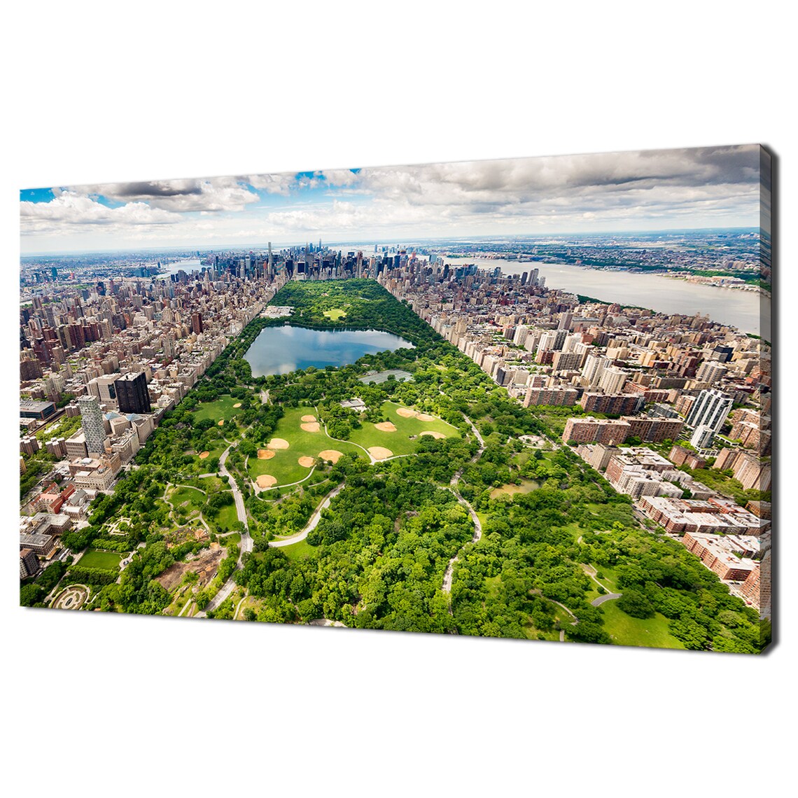 Central Park Skyline New York Modern Art Print