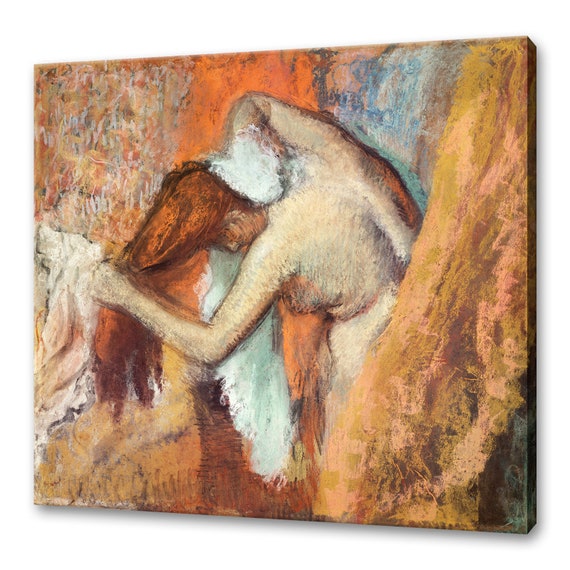 Edgar Degas Woman At Her Toilette 1900 Reproduction Modern Style Impressionism Print Wall Art
