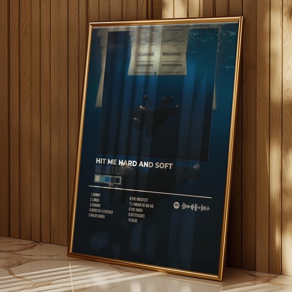 Billie Eilish Hit Me Hard And Soft Album Cover Tracklist Poster