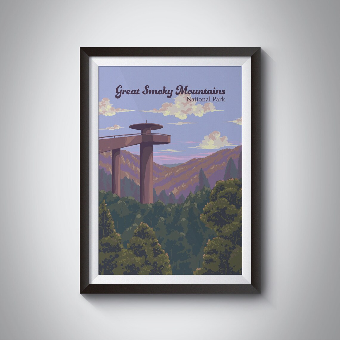 Great Smoky Mountains National Park Poster