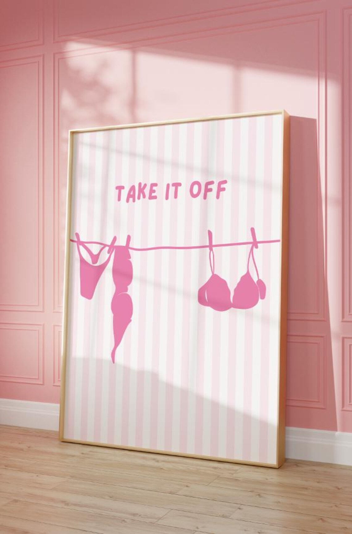 Trendy Cute Funny Bathroom Decor Art Poster