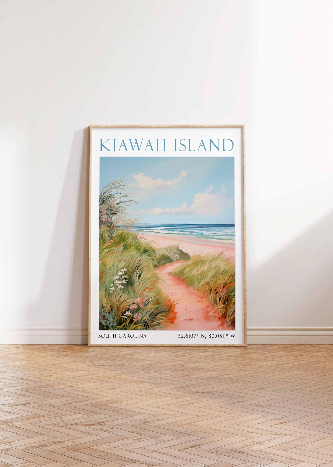Kiawah Island South Carolina Travel Print Wall Decor Wall Art Kiawah Island Home Dcor Kiawah Island Gift Art Lovers South Carolina - Image 4