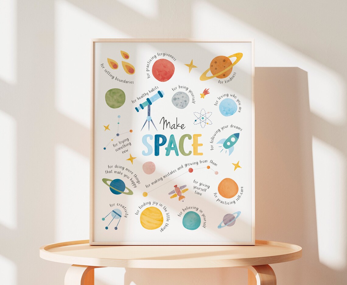 Anxiety Coping Skills Bundle, Therapy Office Art Print - Image 4