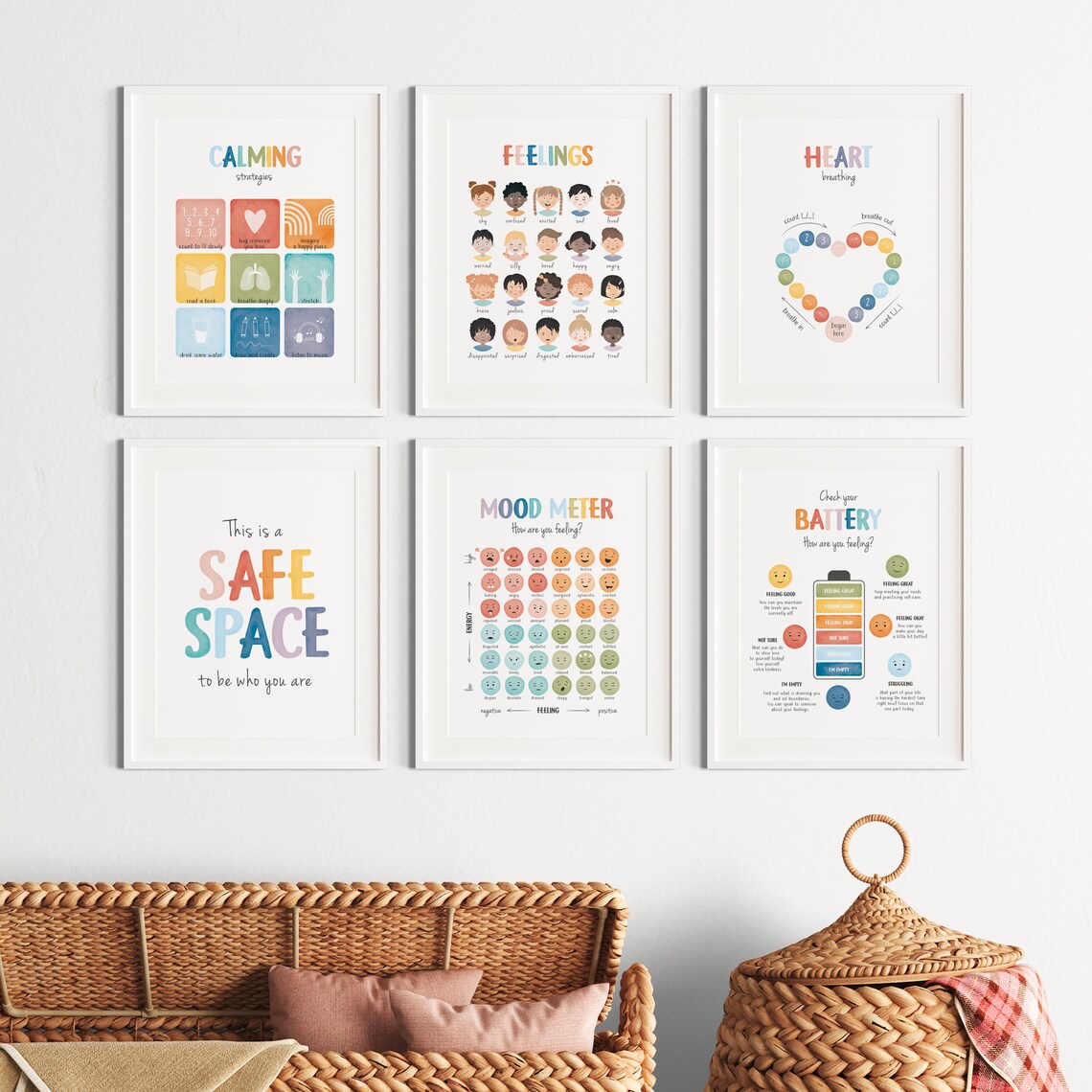 Calming Corner Posters, School Counseling Office Decor - Image 7
