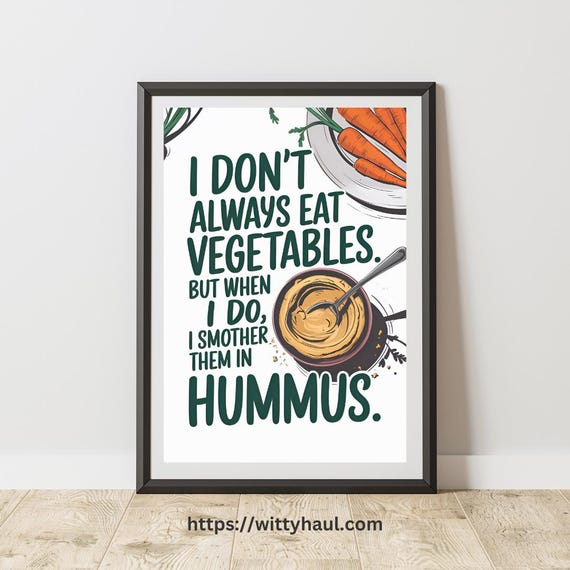 Kitchen Art Prints Dining Room Art Prints Vegan Wall Art Decor Vegan Prints Vegetarian Gift Ideas Funny Vegan Art Vegan Gift