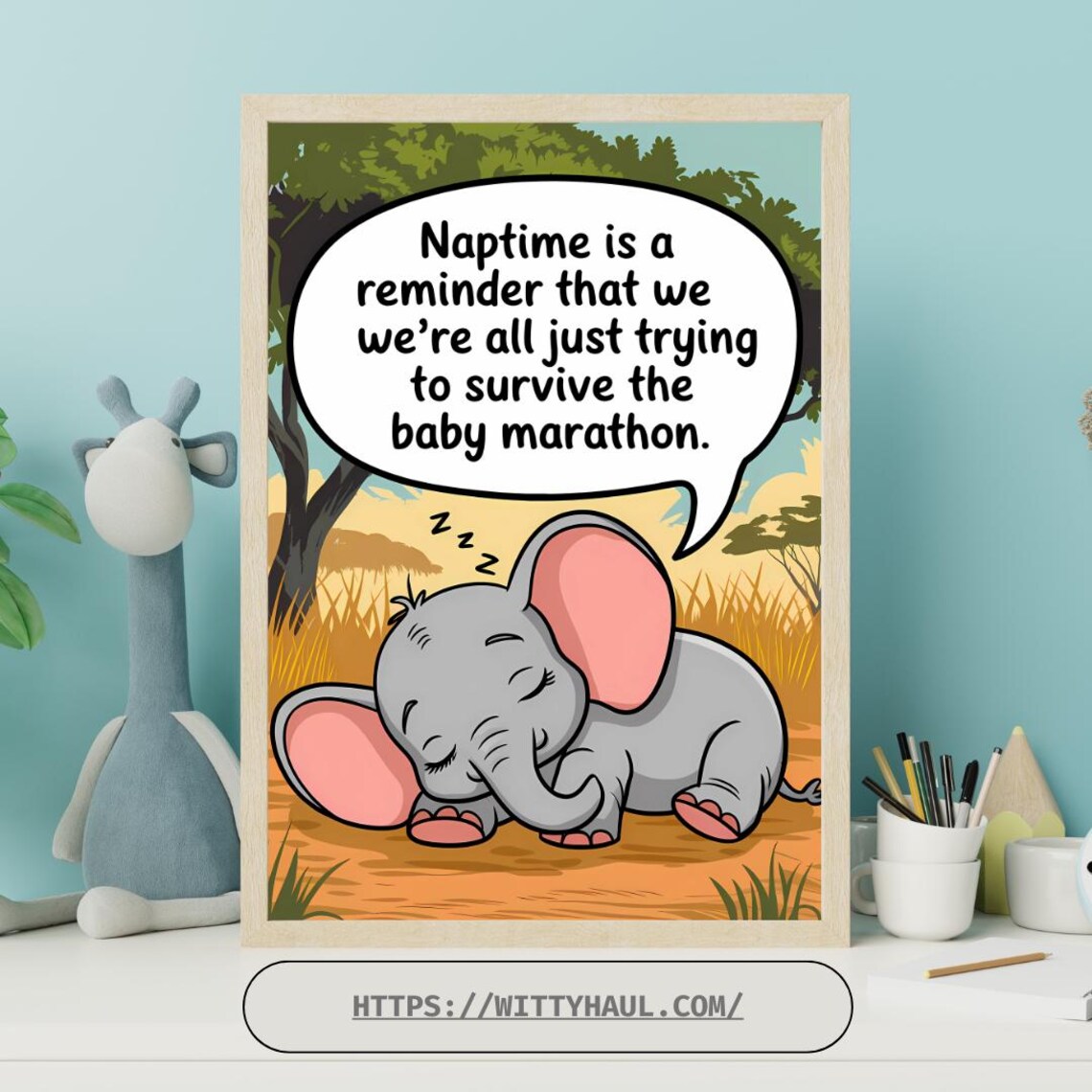 Baby Nursery Funny Room Decor, Cute Prints - Image 6