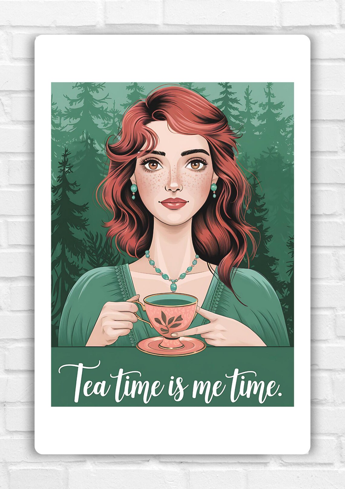 Tea Humor Art Print, Tea Lover Decor - Image 6
