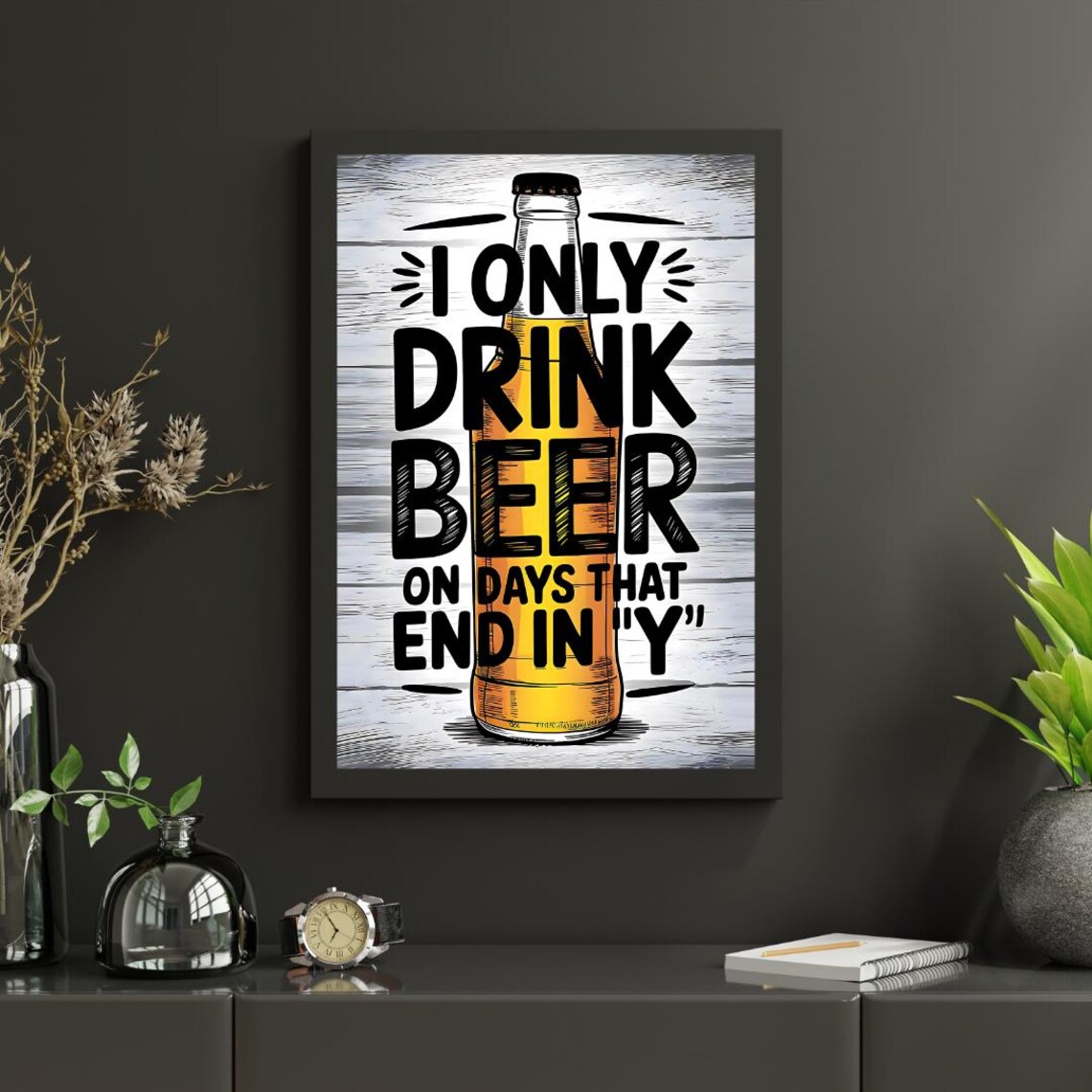 Beer Humour, Funny Beer Jokes, Poster Print - Image 4