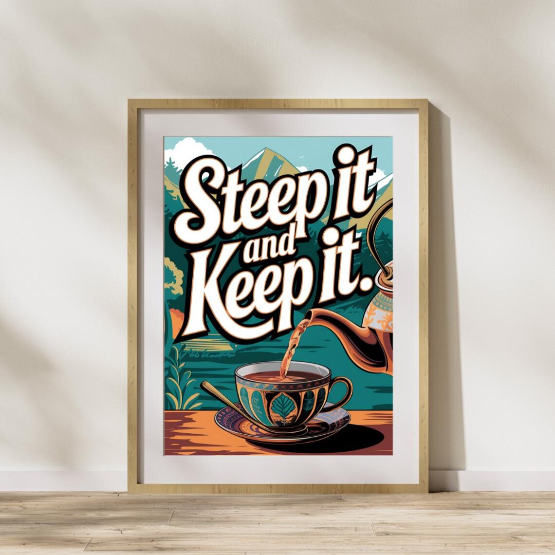 Tea Humour Art Print, Funny Tea Jokes - Image 6
