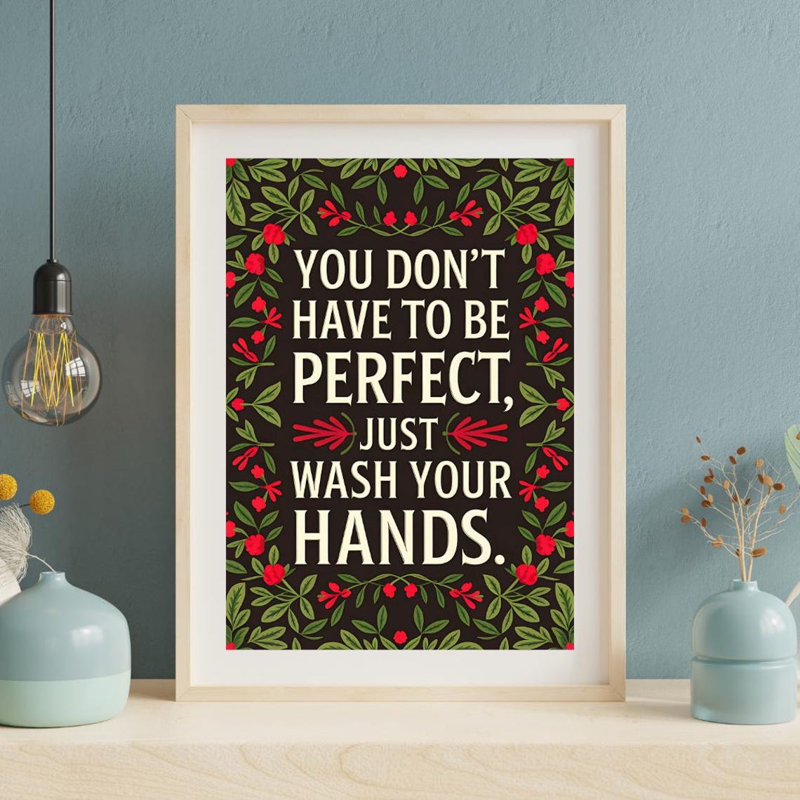 Funny Toilet Humor Bathroom Wall Decor Art Print - Image 3