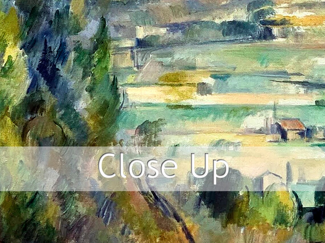 Paul Cezanne Montagne Saint Victoire 1890 Fine Art Glice Sku 0244 - Image 2
