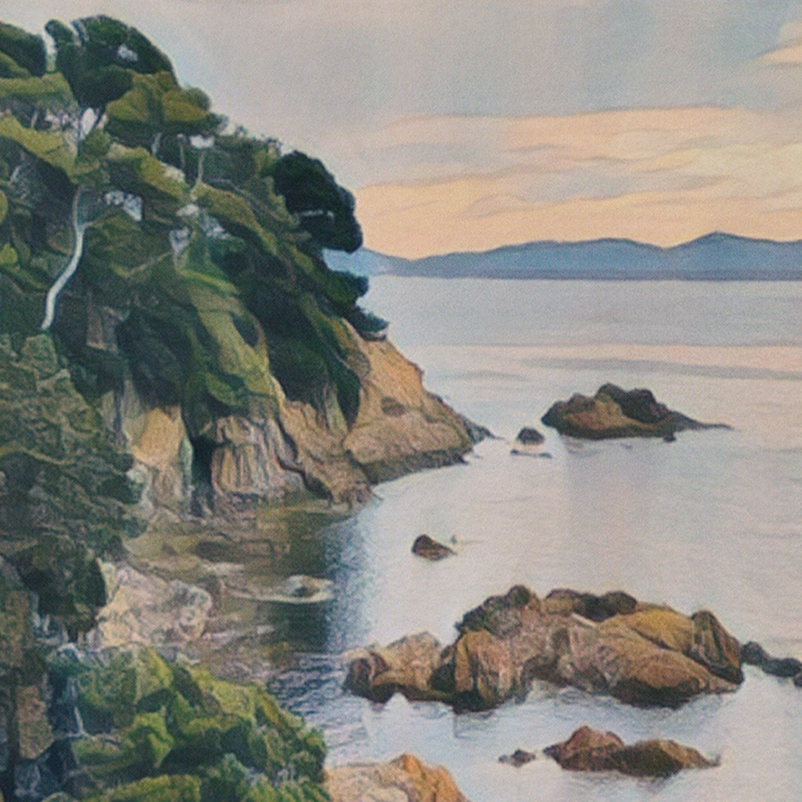 Hyeres Poster Giens Peninsula By Alecse Limited Edition France Travel Poster Var Poster Giens Print France Travel Wall Hyeres Print - Image 4