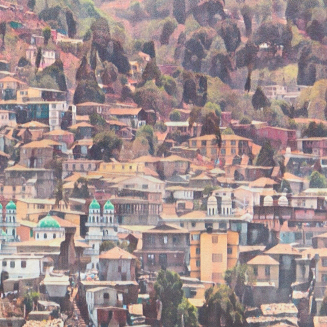 Freetown Sierra Leone Harbor Panorama Vintage Retro Travel Poster - Image 4