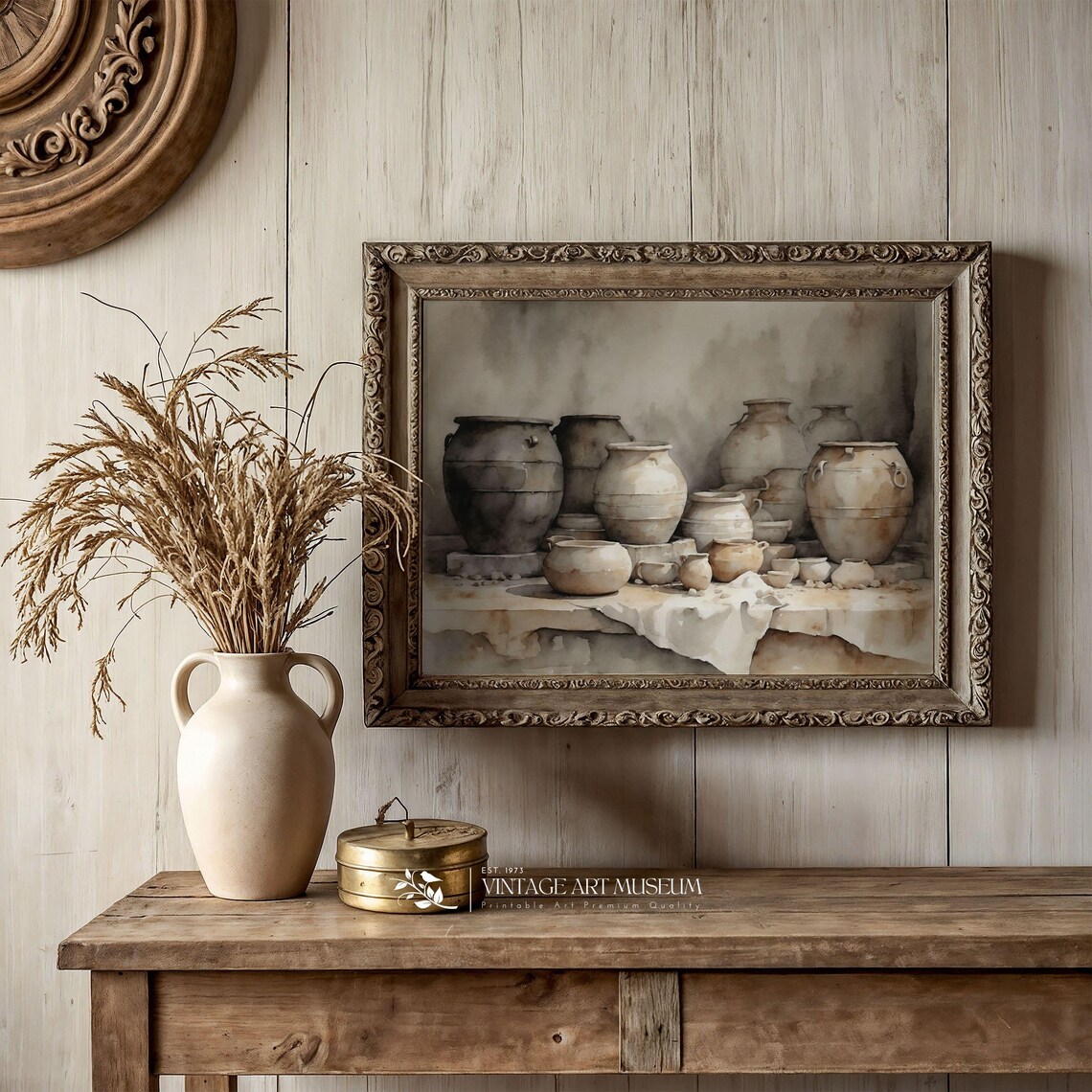 Farmhouse Kitchen Wall Art, Vintage Still Life Poster - Image 3