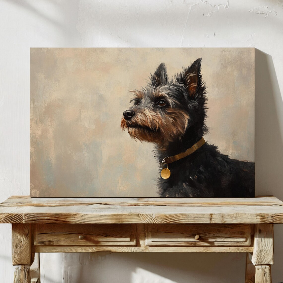 Yorkshire Terrier Dog Portrait, Realistic Pet Painting - Image 5