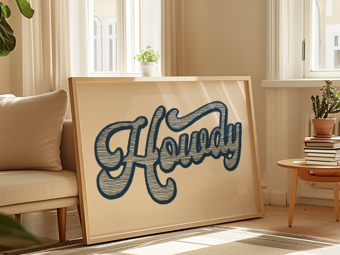 Western Style Art Print Boho Minimalist Prints Modern Art Bohominimalistdecor Cowboy Art File