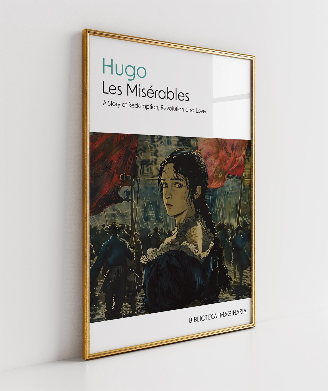 Les Misérables by Victor Hugo, French Art Print - Image 2
