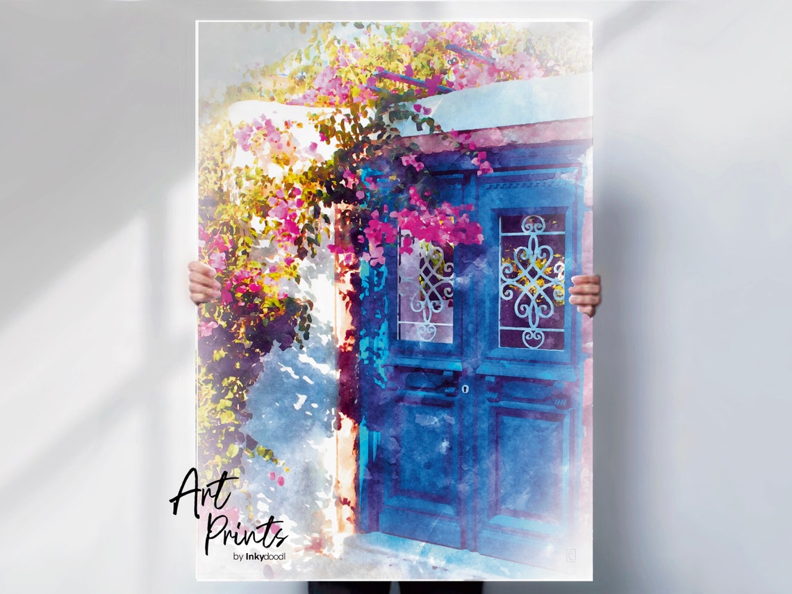 Greek Mediterranean Art Print