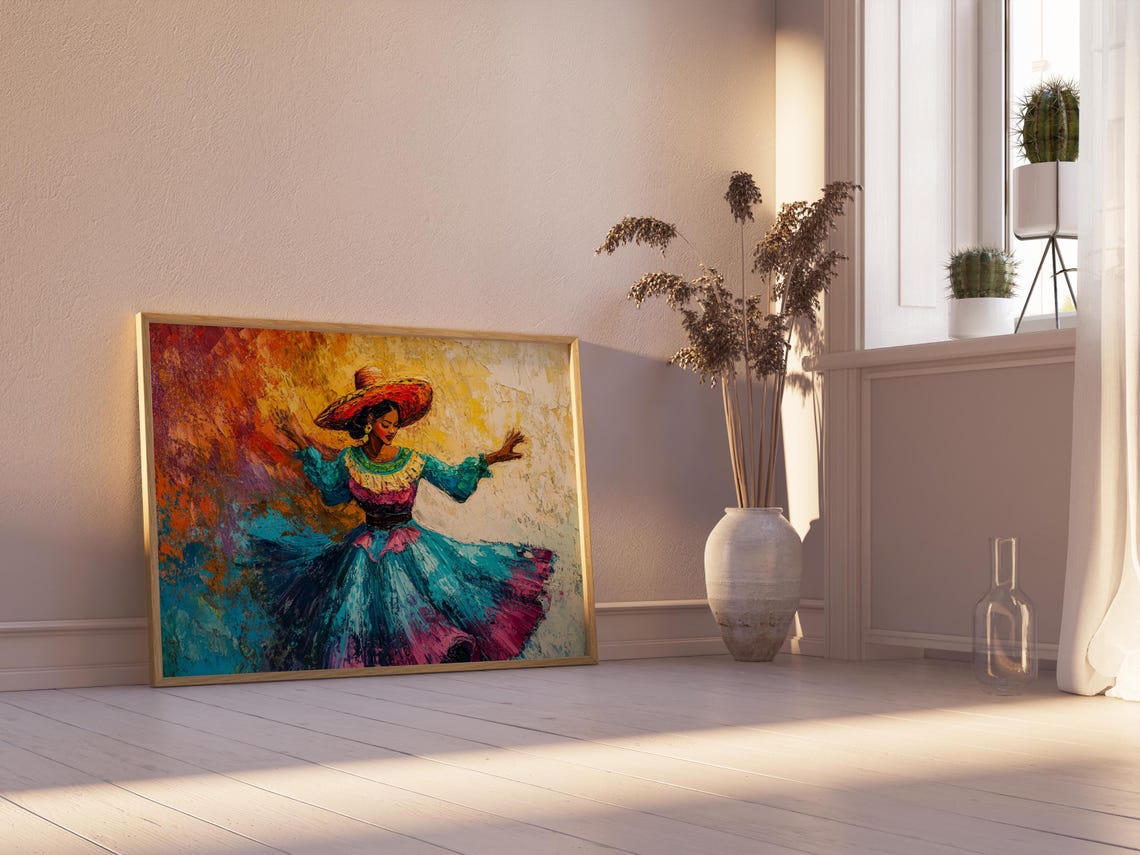 Mexican Wall Art Print, Gift For Her - Image 2
