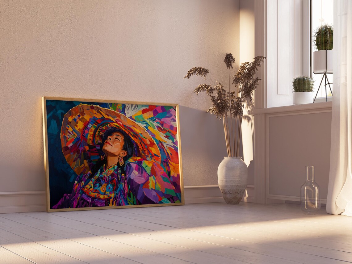 Mexican Wall Art - Gift For Her - Image 2