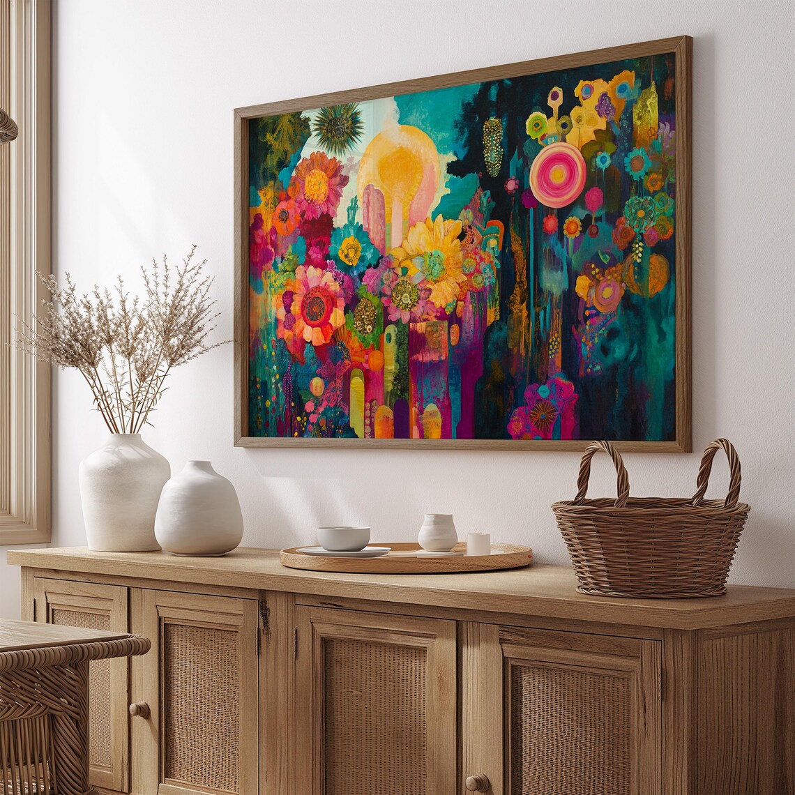Mexican Wall Art Print, Gift For Her