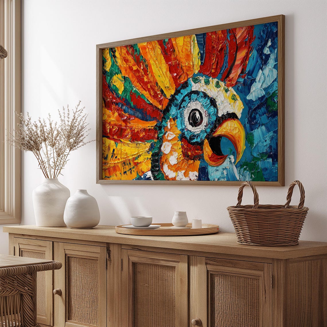 Mexican Wall Art Print, Gift For Her