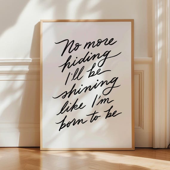 Kpop Demon Hunters Golden Lyric Poster