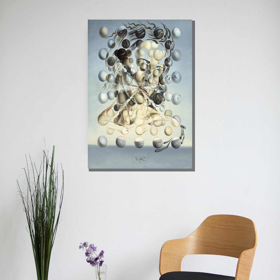 Salvador Dali Galatea of the Spheres Surrealist Masterpiece Poster - Image 3