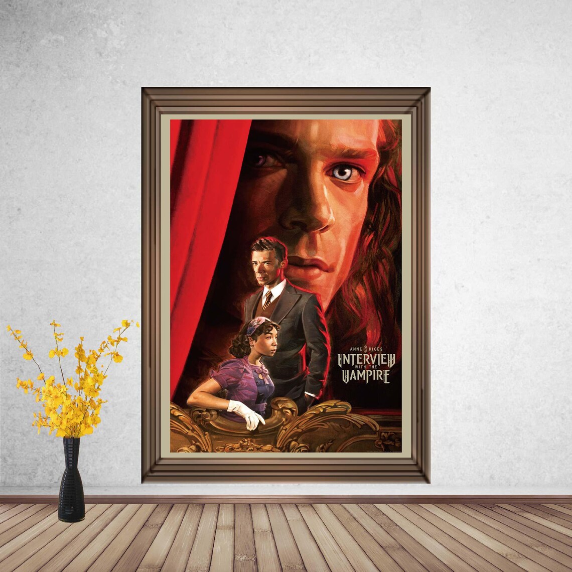Interview with the Vampire Anne Rice Classic Gothic Horror Movie Poster