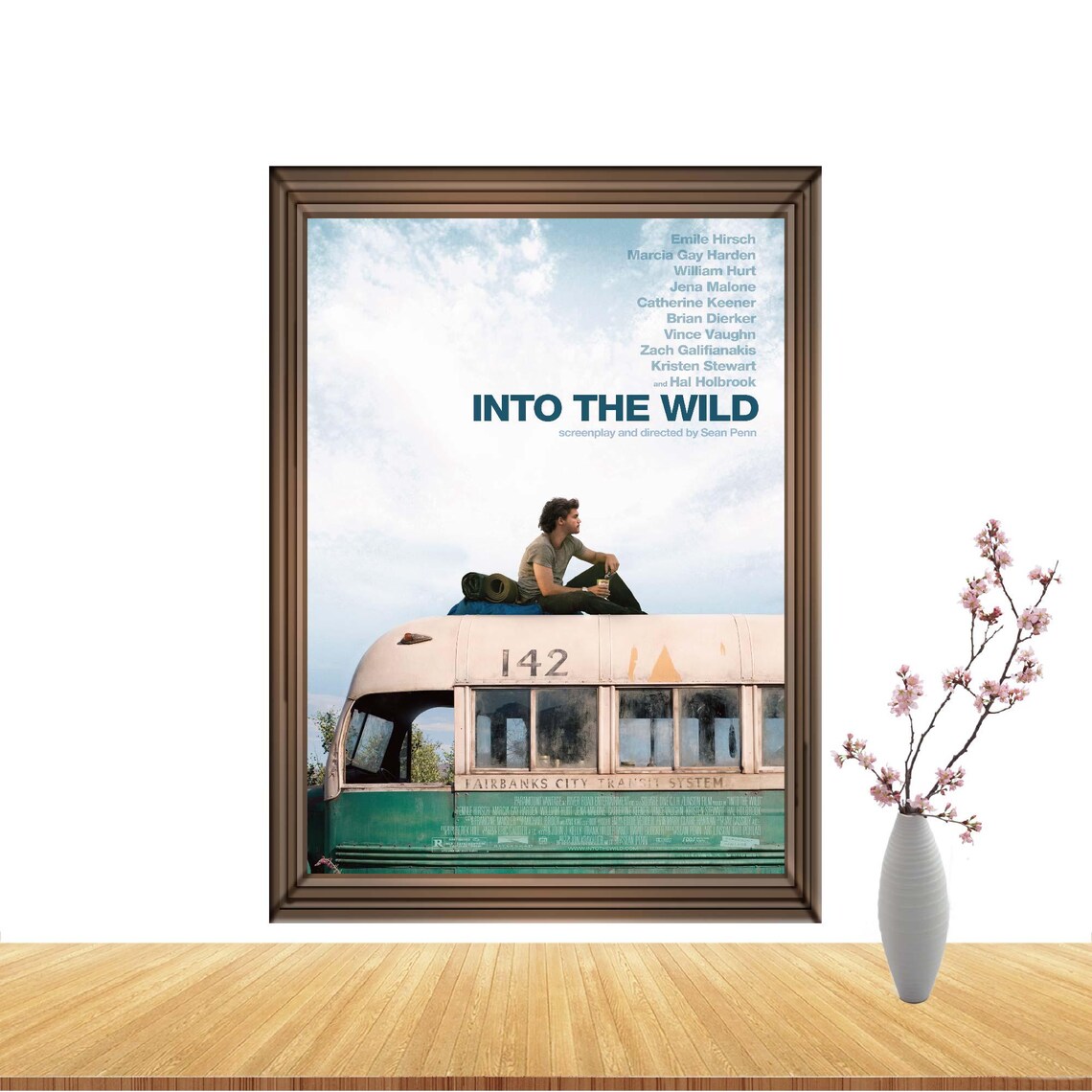 Iconic Bus 142 Into the Wild 2007 Sean Penn Adventure Movie Poster - Image 3