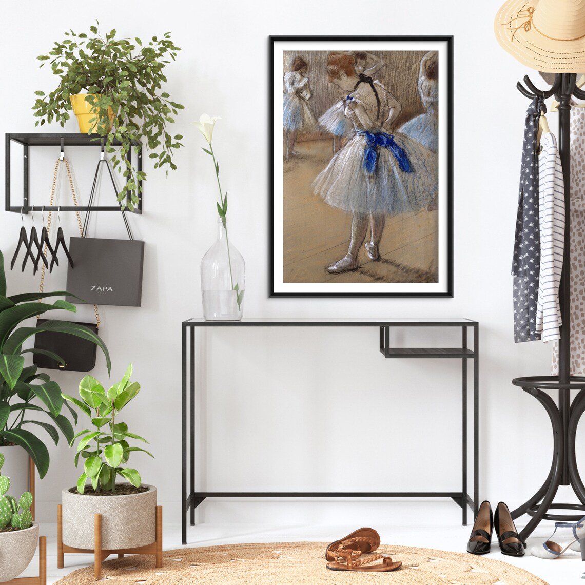 Edgar Degas The Dancer 1880 Ballet Girl Art Print - Image 2