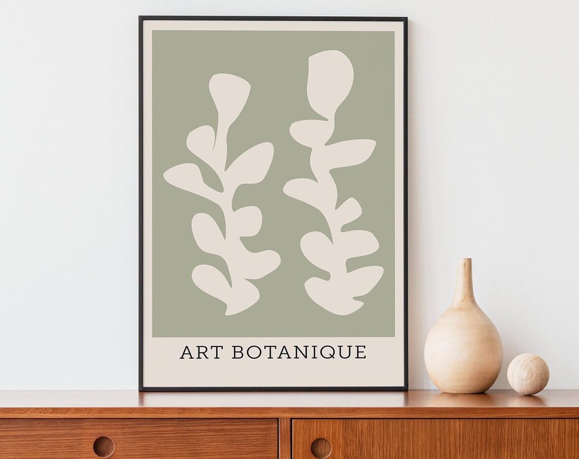 Botanical Print, Vintage Floral Illustration Poster