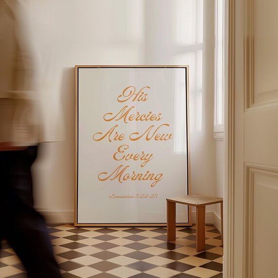 Scripture Wall Art Inspirational Quote With Christian Room Decor For Modern Above Bed