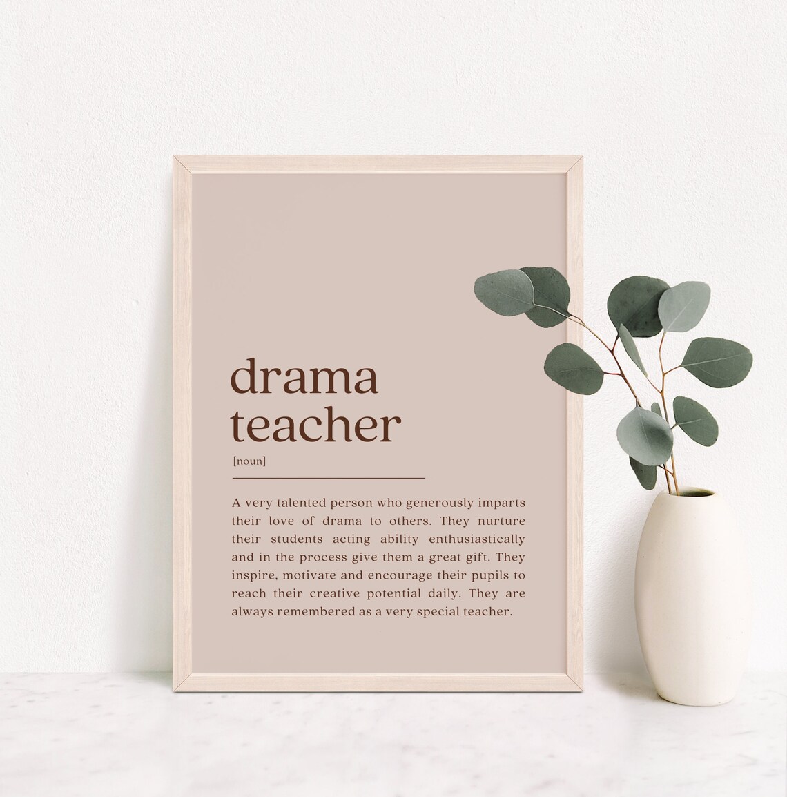 Drama Teacher Definition, Teacher Appreciation Quote