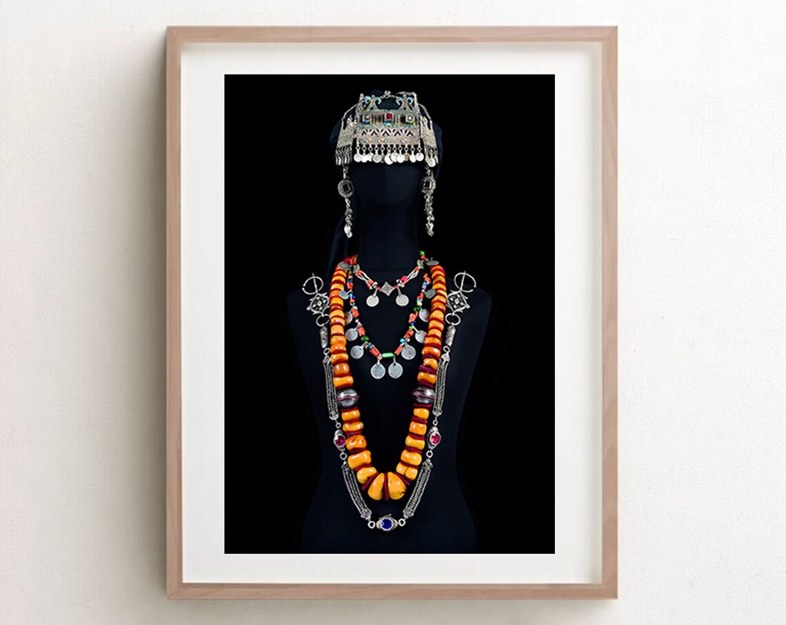 Moroccan Berber Decor, Oriental Art Print