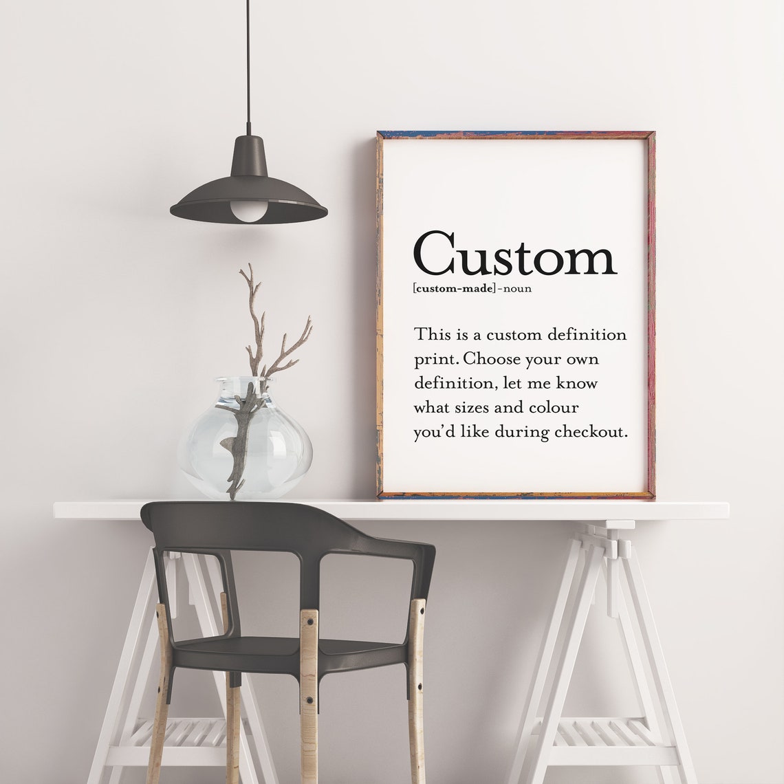 Definition Wall Art Custom Print Personalized New Home Gifts Custom Definition Printable Wall Art - Image 2