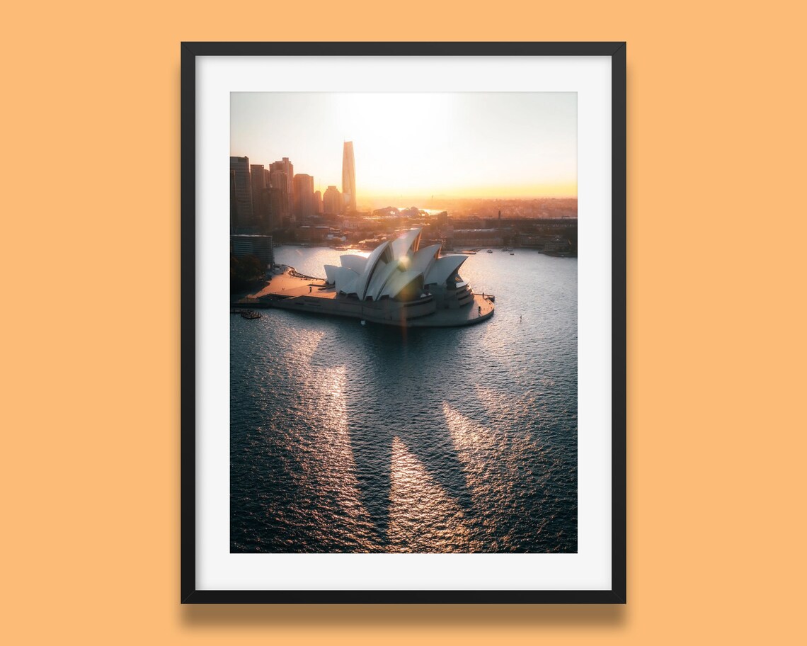 Sydney Opera House Sydney Harbour Travel Poster