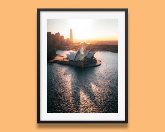 Sydney Opera House Sydney Harbour Travel Poster