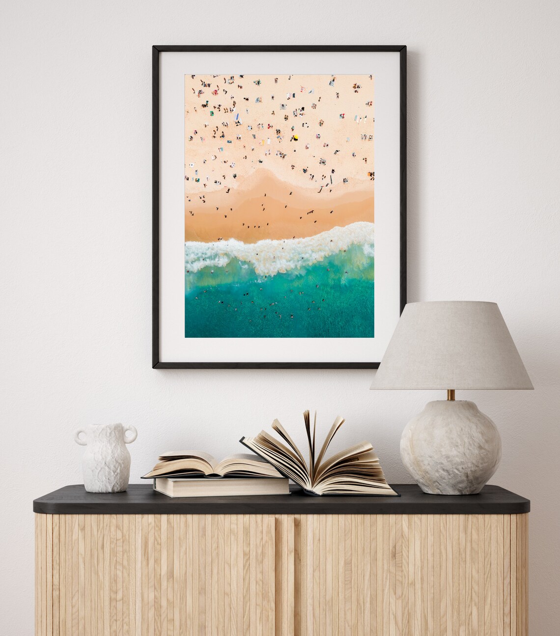 Bondi Beach Sunbathing Print, Sydney Travel Poster - Image 3