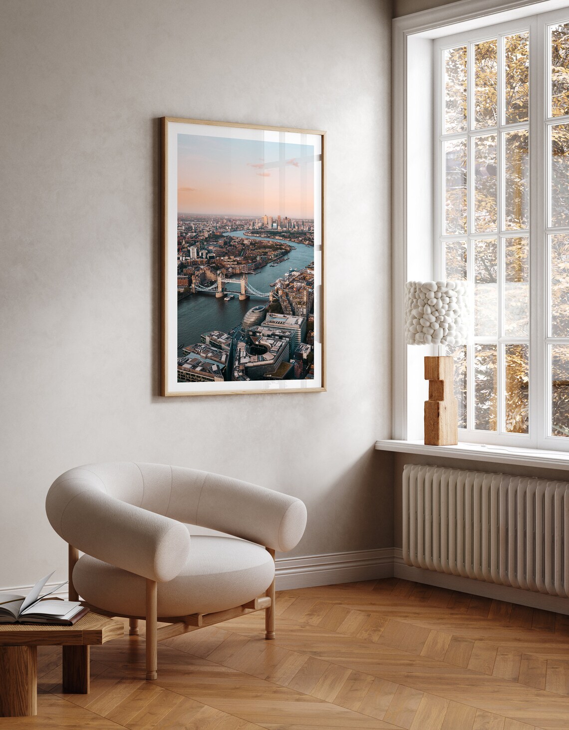 London Sunset Poster, Tower Bridge Travel Poster - Image 2